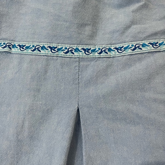 Vintage large Cricket on the Creek patchwork heart button down collated plaid - Picture 9 of 9